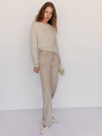 Limestone Landon Cashmere V-Neck