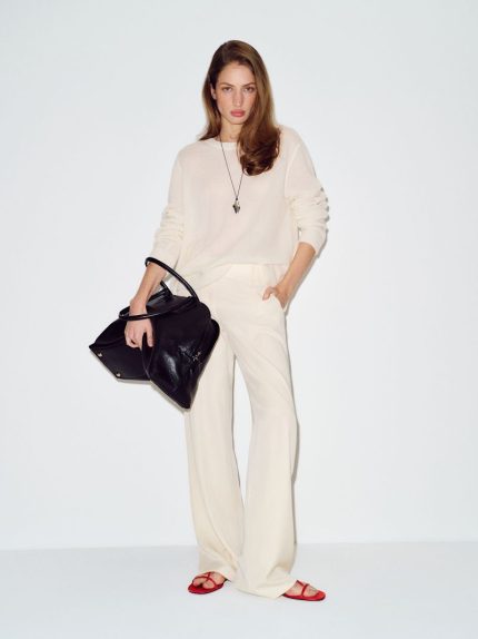 Gossamer Cashmere Boyfriend Sweater