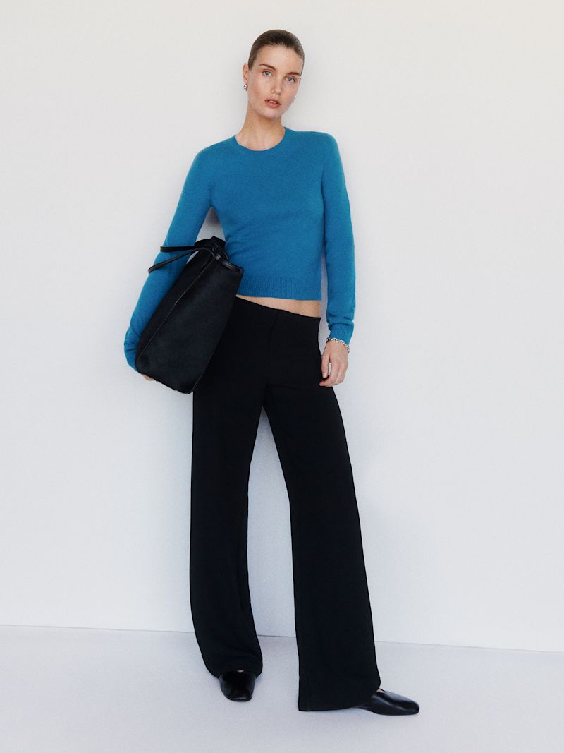 Cerulean Lian Cashmere Crew Sweater - Image 4