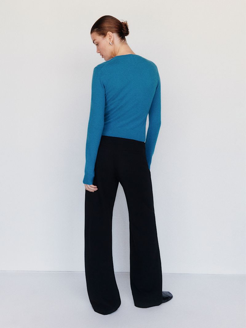 Cerulean Lian Cashmere Crew Sweater - Image 6