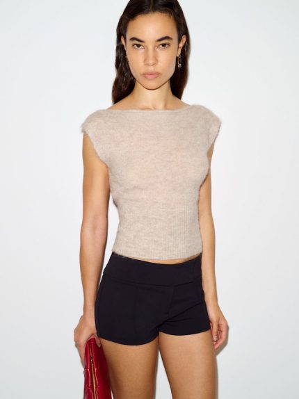 Barley Rhiannon Sheer Alpaca Sweater Top