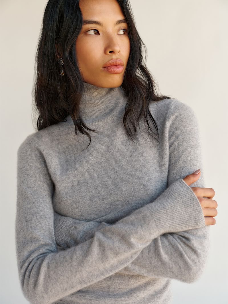 Granite Jett Cashmere Turtleneck - Image 2