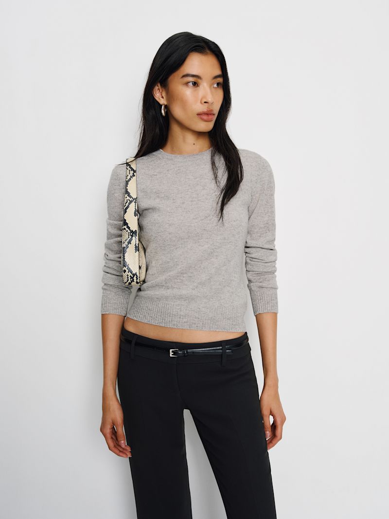 Foggy Lian Cashmere Crew Sweater - Image 2