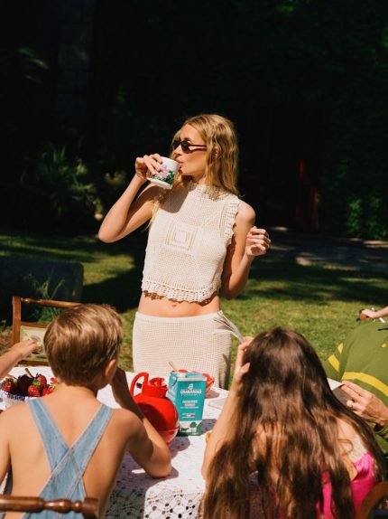 Gossamer Lassoff Crochet Tank