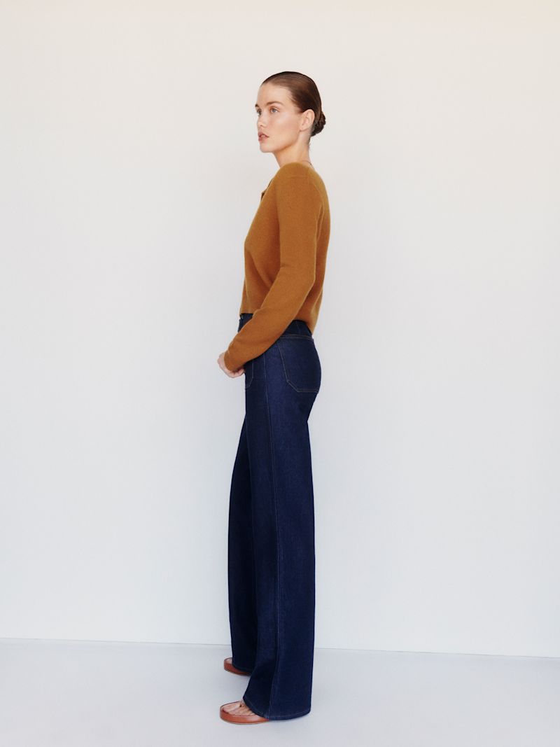 Copper Clara Cashmere Crew Cardigan - Image 5