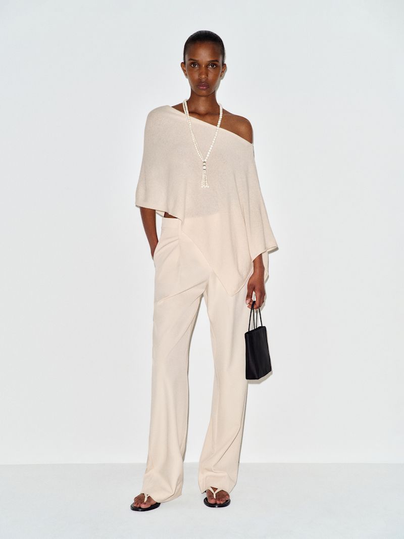 Fior Di Latte Alden Cashmere Poncho