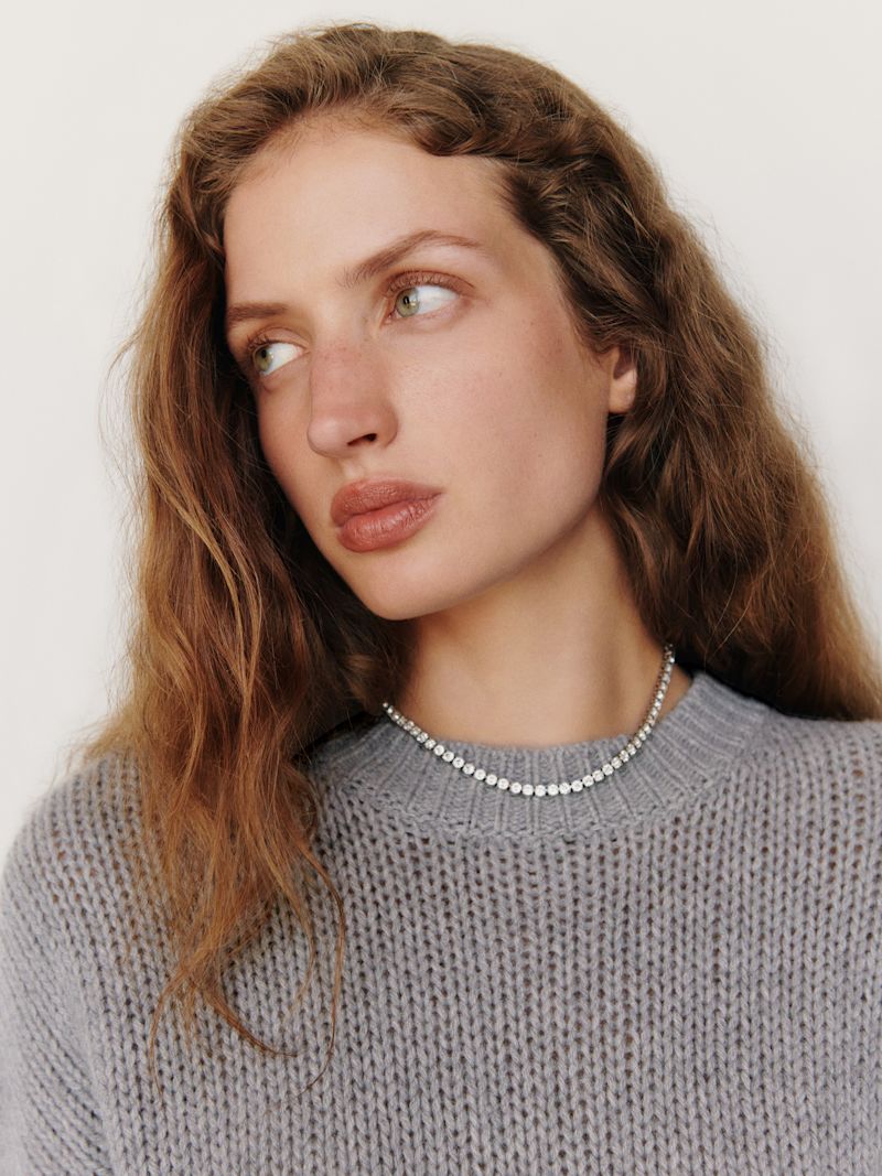 Husky Cleo Cashmere Cropped Crew - Image 3