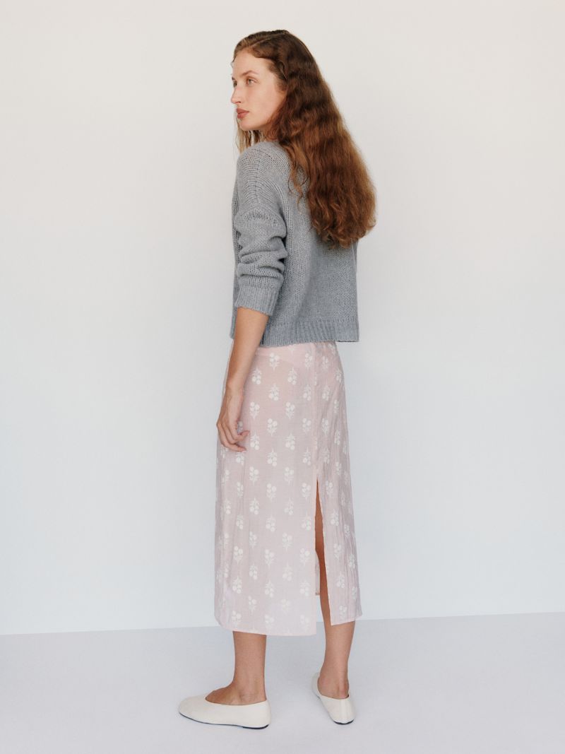 Husky Cleo Cashmere Cropped Crew - Image 5