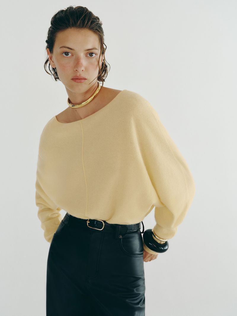 Haystack Brianna Cashmere Boatneck Top - Image 6